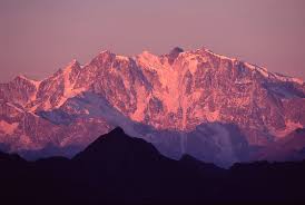 Dawn on the Monte Rosa