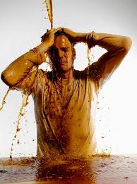 Image <b>Colin Firth</b> having coffee dumped on <b>...</b> Picture