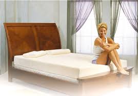 model on tempurpedic mattress