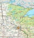 StateMaster - Maps of Minnesota (16 in total)