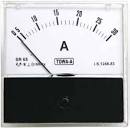 Moving Iron SR 80 A.C. Acrylic Ammeter - Moving Iron SR 80 A.C. ...