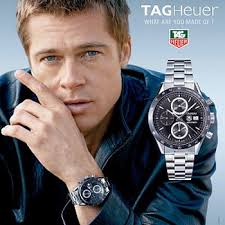 Tag Heuer and Sexy Brad Pitt