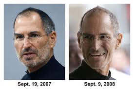 Steve Jobs 2007 vs 2008 |