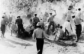 South Africa, white police