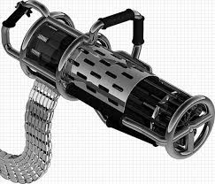 Gatling Shotgun - via Daymix