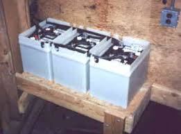 Deep cycle batteries are at the