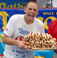 Joey Chestnut? - via Daymix