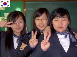 台湾女子高生vs韓国女子高生