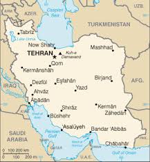 Political Map of Iran - via Daymix