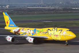 Boeing 747 400 ANA Pokemon