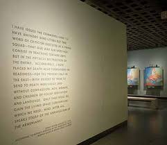 Hitler quote displayed in the - via Daymix