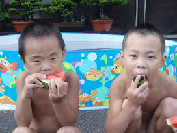なので子供達は毎日プール遊び♪