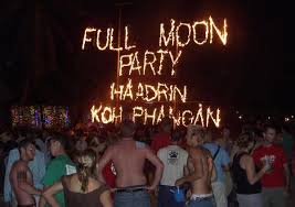 all-night beach party that