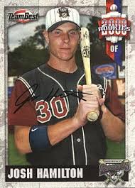 Josh Hamilton Authentic Autograph 