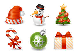Free Christmas Icons - via Daymix