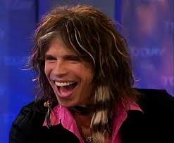 Steven Tyler falls off stage - via Daymix