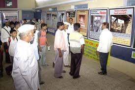 Dhule: People visiting the ...