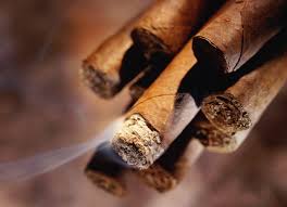 A cigar is