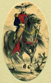      Portrait of General  Santa Anna  