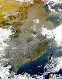 SeaWiFS  Air Pollution   In China on    
