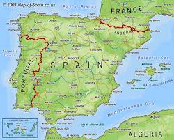 Spain is located - via Daymix