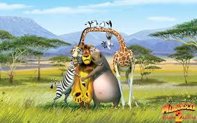 “Madagascar 2,” which began - via Daymix