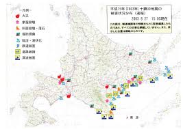 電子基準点がとらえた十勝沖地震