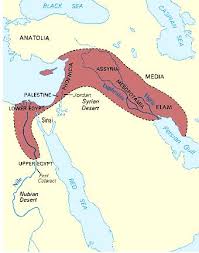      through the  fertile crescent      