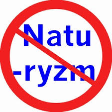 Symbol against nudism - in
