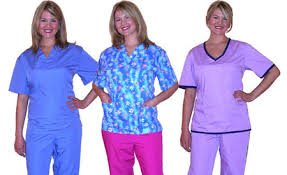 and Women's Nurse Scrubs,