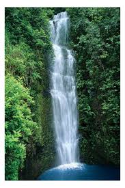 Blue  Lagoon   poster tropical scenic    
