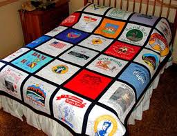 T shirt Quilts - recycle your - via Daymix