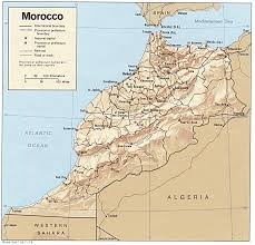 Map Of Morocco Morocco
