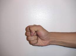 Step 4 of Forming a  Fist  