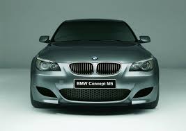 BMW m5 concept silver pro