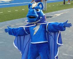 blue horse-cum-superhero.
