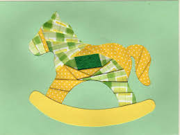 Make an Iris Folded Rocking Horse