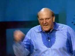 Image <b>Steve Ballmer</b> gets wild Picture