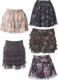 Skirts for shapes - via Daymix