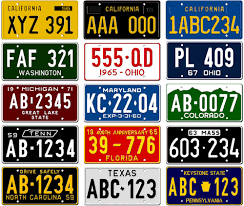 We offer plates from all 50 - via Daymix