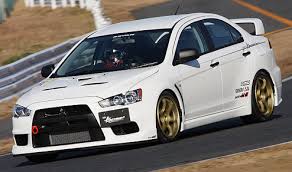 The new  Mitsubishi Evolution   X is    