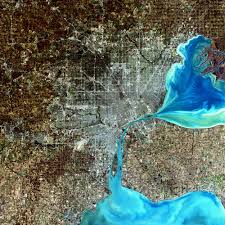 Detroit from Space - via Daymix