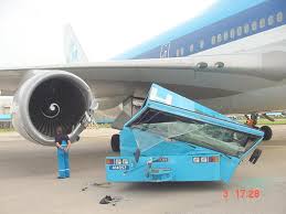 KLM Aircraft Damage jpg