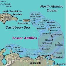Map of the “Lesser Antilles” - via Daymix