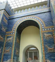 The Ishtar Gate of  Babylon   was built    