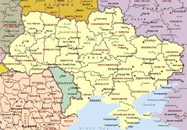 Ukraine Political Map
