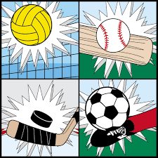 in clubs and sports