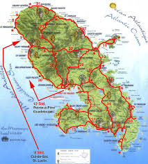 Martinique Maps - via Daymix