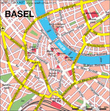 Karte von Basel.bilder