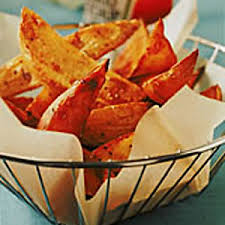 Making oven fries out of sweet